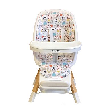 TruBliss™ 2-in-1 Turn-A-Tot High Chair with 360° Swivel