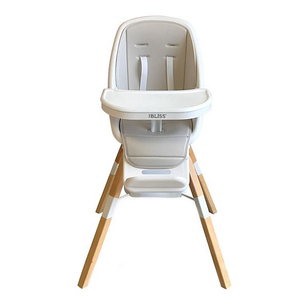 TruBliss 2-in-1 Turn-A-Tot High Chair with 360&deg; Swivel - Gray Taupe