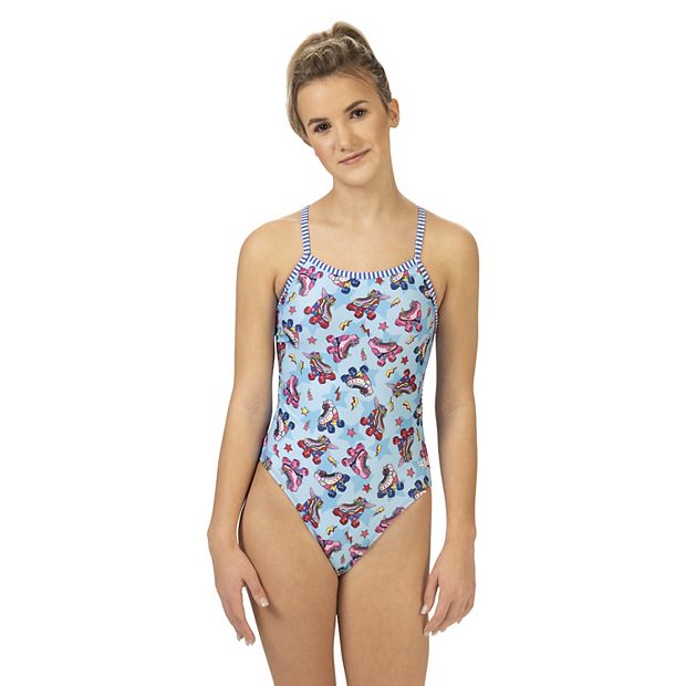 Women's Dolfin Uglies Print String Back One-Piece Swimsuit