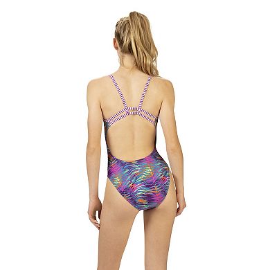 Women's Dolfin Uglies Print Double Strap Back One-Piece Swimsuit