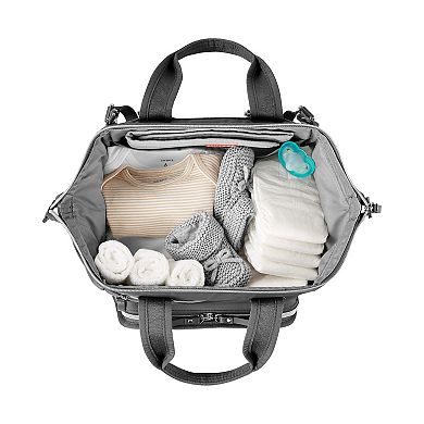 Skip Hop Mainframe Charcoal Baby Backpack