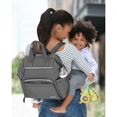 Skip Hop Mainframe Charcoal Baby Backpack