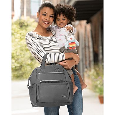 Skip Hop Mainframe Charcoal Baby Backpack