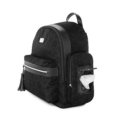 Skip Hop Handle It All Tonal Leopard Baby Backpack