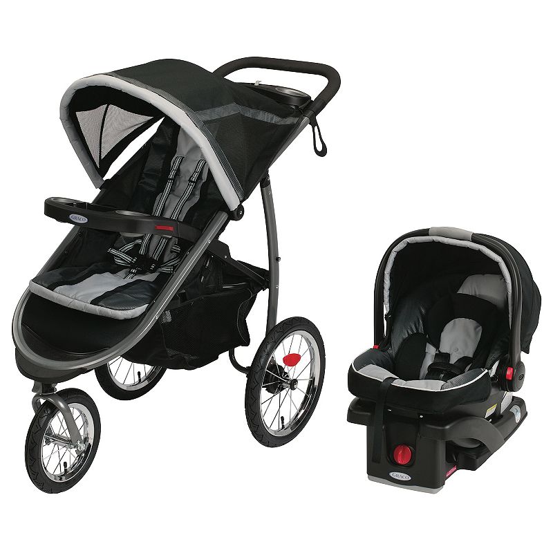 Graco FastAction Fold Jogger Click Connect Travel System, Gam