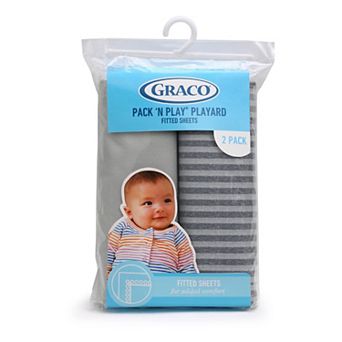 Graco 2-Pack Pack ‘n Play Playard Fitted Sheets