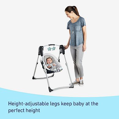 Graco Slim Spaces Compact Baby Swing