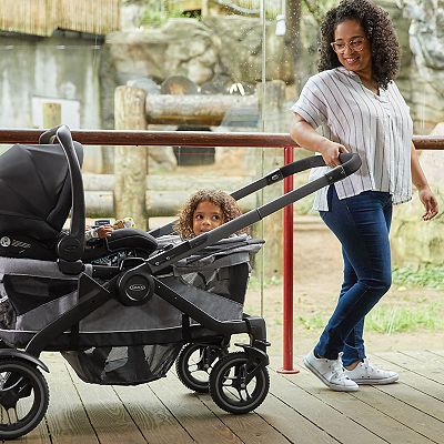Graco Modes Adventure Stroller Wagon Car Seat Adapter, Black