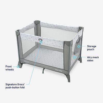 Crib Eddie Bauer Pack And Play Replacement Mattress Graco Pack 'n