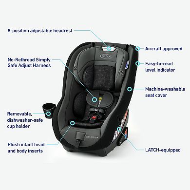 Graco Contender Slim Convertible Car Seat