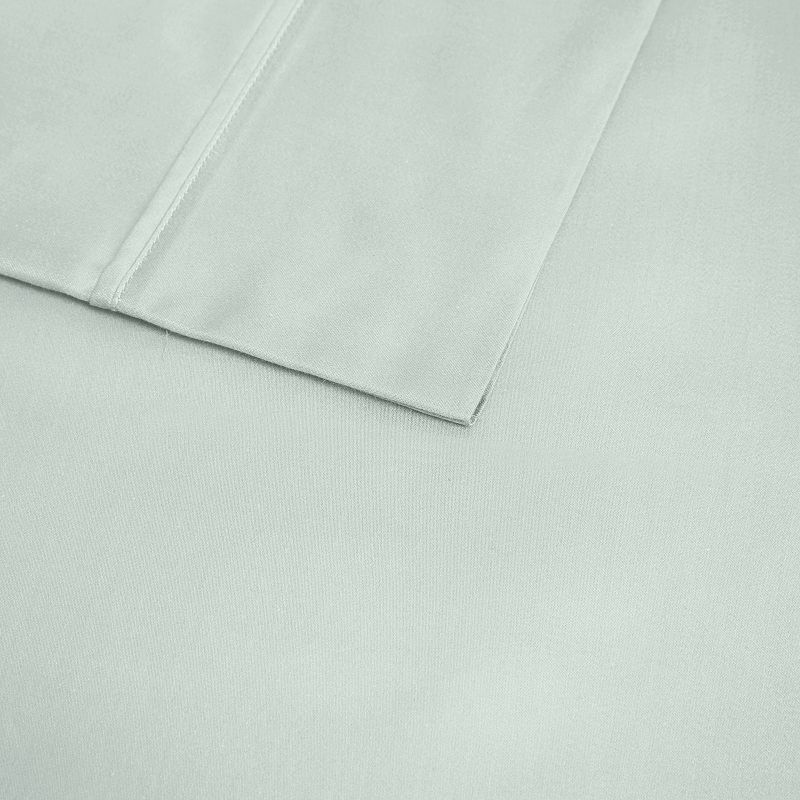 Clean Spaces 300 Thread Count Ultra Soft Sheet Set or Pillowcases, Green, K