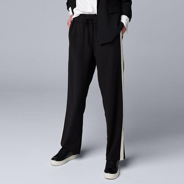 Women's Simply Vera Vera Wang Wide-Leg Trouser Pants