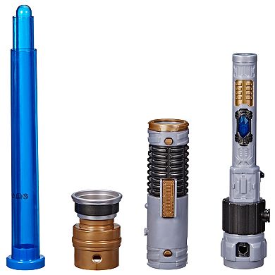 Star Wars Lightsaber Forge Obi-Wan Kenobi Electronic Blue Lightsaber by Hasbro