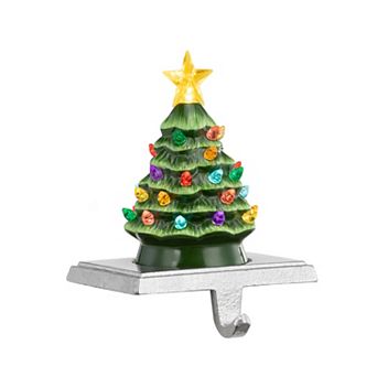 Mr Christmas LED Christmas Tree Stocking Holder Table Decor