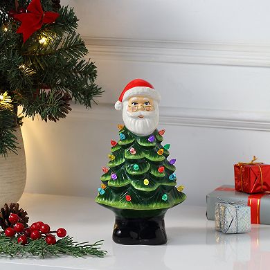 Mr Christmas Nostalgic Santa Christmas Tree Table Decor