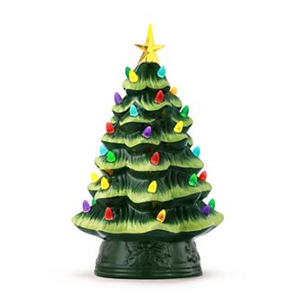 Mr Christmas Nostalgic Green Christmas Tree Table Decor