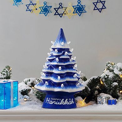 Mr Christmas Hanukkah Tree Table Decor
