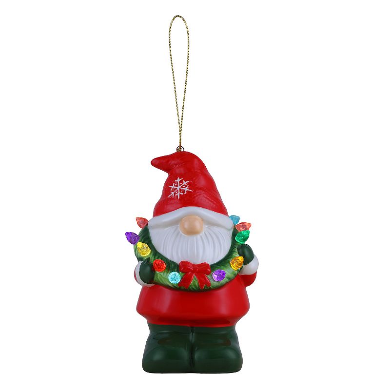 46918255 Mr Christmas Mini Gnome Wreath Christmas Ornament, sku 46918255