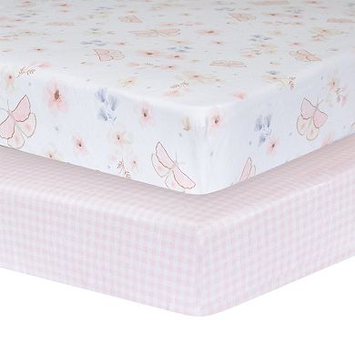 Living Textiles Fly Away Cotton Jersey Fitted Sheet