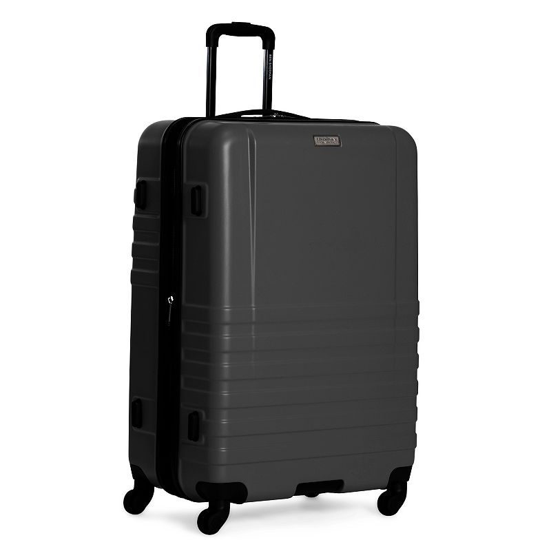 Ben Sherman Hereford Hardside Spinner Luggage, Grey, 28 INCH