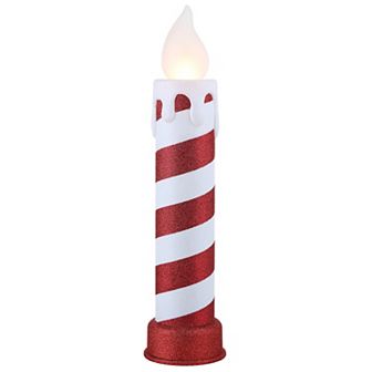 Mr Christmas Striped LED Candle Floor Decor
