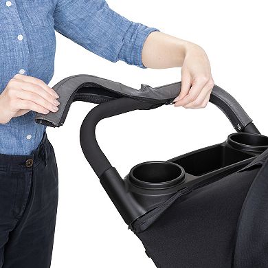 Baby Trend Silver Sky Passport Cargo Stroller Plus Bassinet Mode