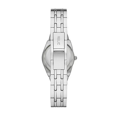 Relic by Fossil Women's Queen's Court Silver Tone Watch & Bracelet Set