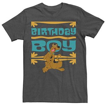 Men's Scooby Doo Birthday Boy Scooby Paint Tee