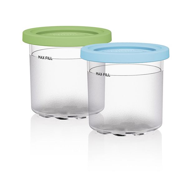 Ninja Creami Ice Cream Maker Pints w/Lid 3-Pack CN305A Nc300 NC301