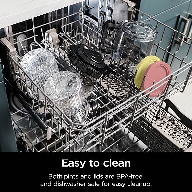 Ninja CREAMi Pints and Storage Lids - 2 Pack Set