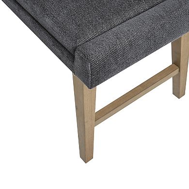 INK+IVY April Mid-Century Modern Upholstered Bench