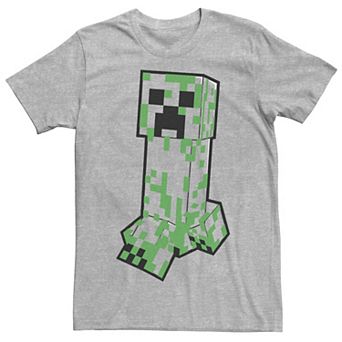 Men's Minecraft Creeper Creepin Walker Mob Tee