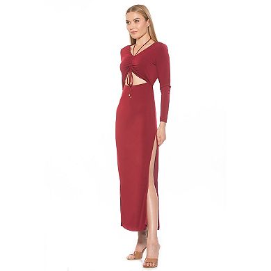 Women's ALEXIA ADMOR Vented Cutout Maxi Dress