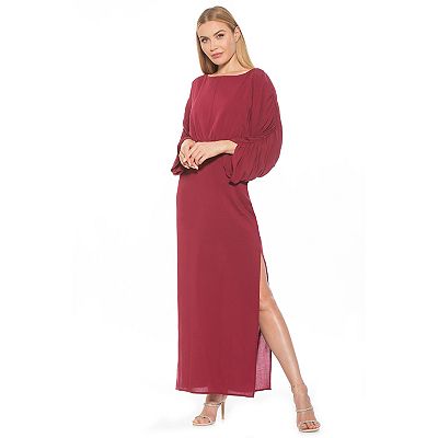 open lace back dress Floral Short Sleeve Shirred Maxi Dress