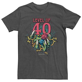 Men's Wizards Of The Coast Dungeons & Dragons Level Up 40 Dices Tee