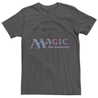 Men's Magic the Gathering "May Your Birthday Be Full Of Magic" Tee