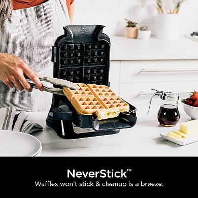 Ninja NeverStick Belgian Waffle Maker PRO