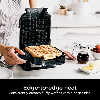 Ninja NeverStick Belgian Waffle Maker PRO