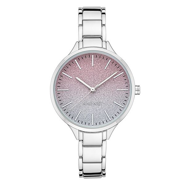 Nine west silver online watch