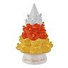 Mr. Halloween Candy Corn Halloween Tree Table Decor