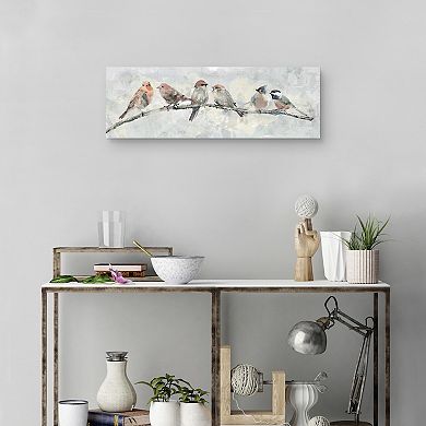 Masterpiece Spring Lineup Birds Canvas Wall Art