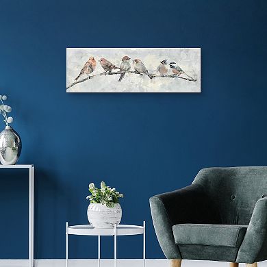Masterpiece Spring Lineup Birds Canvas Wall Art