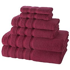 6pk Quick Dry Bath Towel Set Beige - Cannon