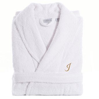 Linum Home Textiles Turkish Cotton Personalized Unisex Quick Dry Terry Bathrobe
