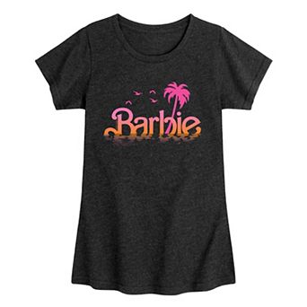Girls 7-16 Barbie Logo Reflection Graphic Tee