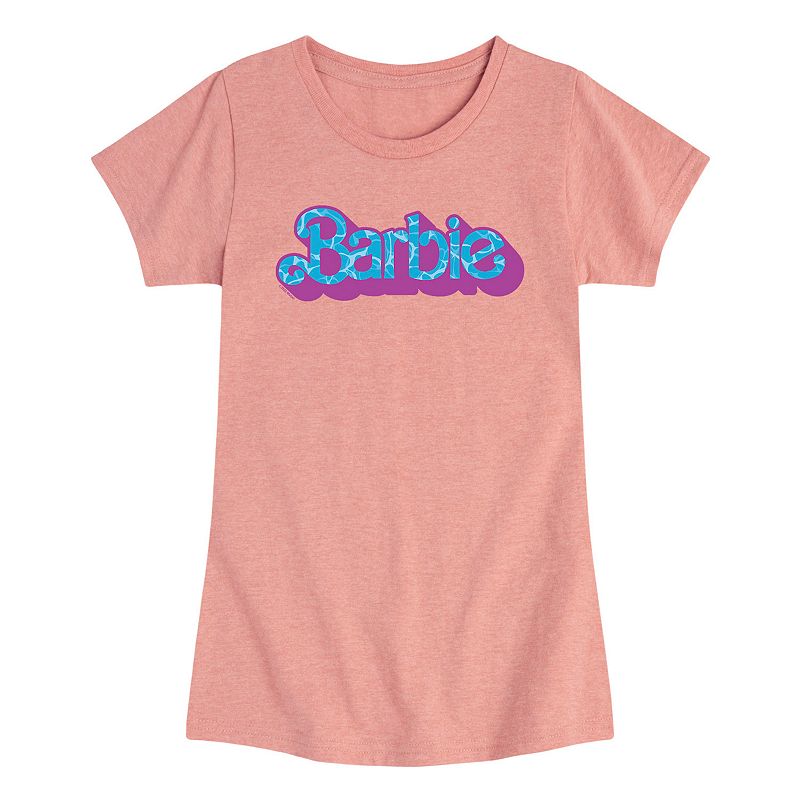Girls 7-16 Barbie Summer Water Logo Graphic Tee, Girls, Size: Small (7), P