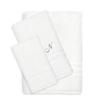 Linum Home Textiles Turkish Cotton Denzi 3 pc Personalized Towel Set
