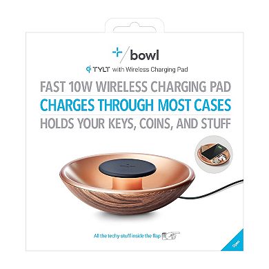 Tylt Bowl Wireless Charging Pad