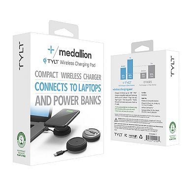 Tylt Medallion Wireless Charging Pad