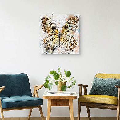 Masterpiece Flights of Fancy IV Butterfly Canvas Wall Art